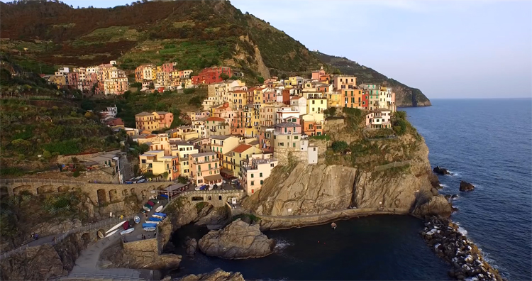 Italië gefilmd met drones tijdens Italy Dream Photo Tour