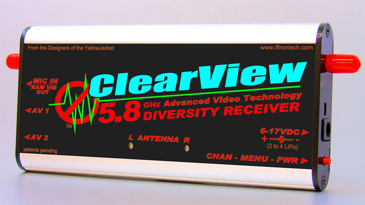 Vince Irie (#SQG) test ClearView 5.8Ghz receiver